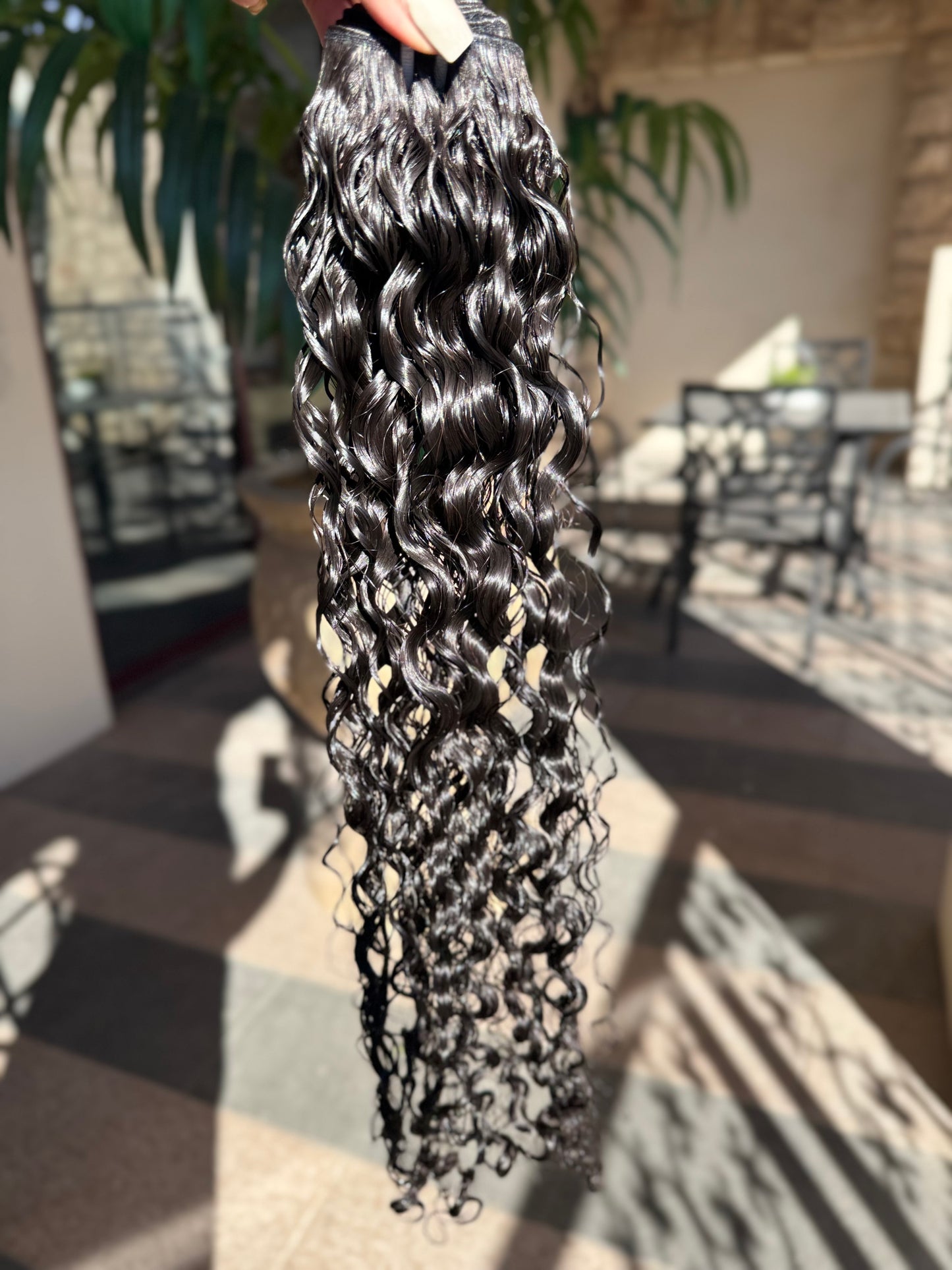 Salon Cass Kinky Curly Extensions- 3C-4B Match