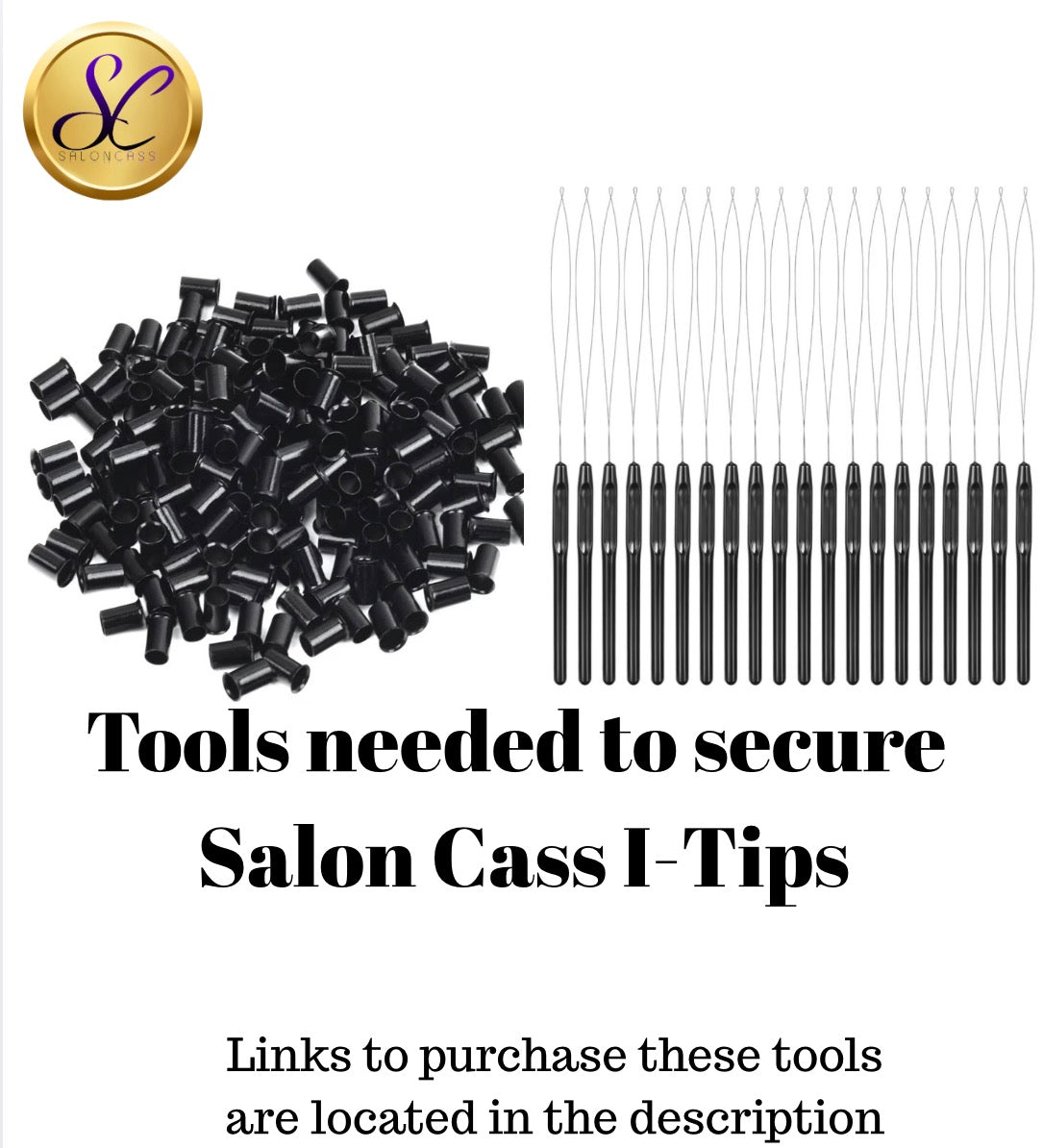 Salon Cass I-TIP Extensions- 100 per bundle