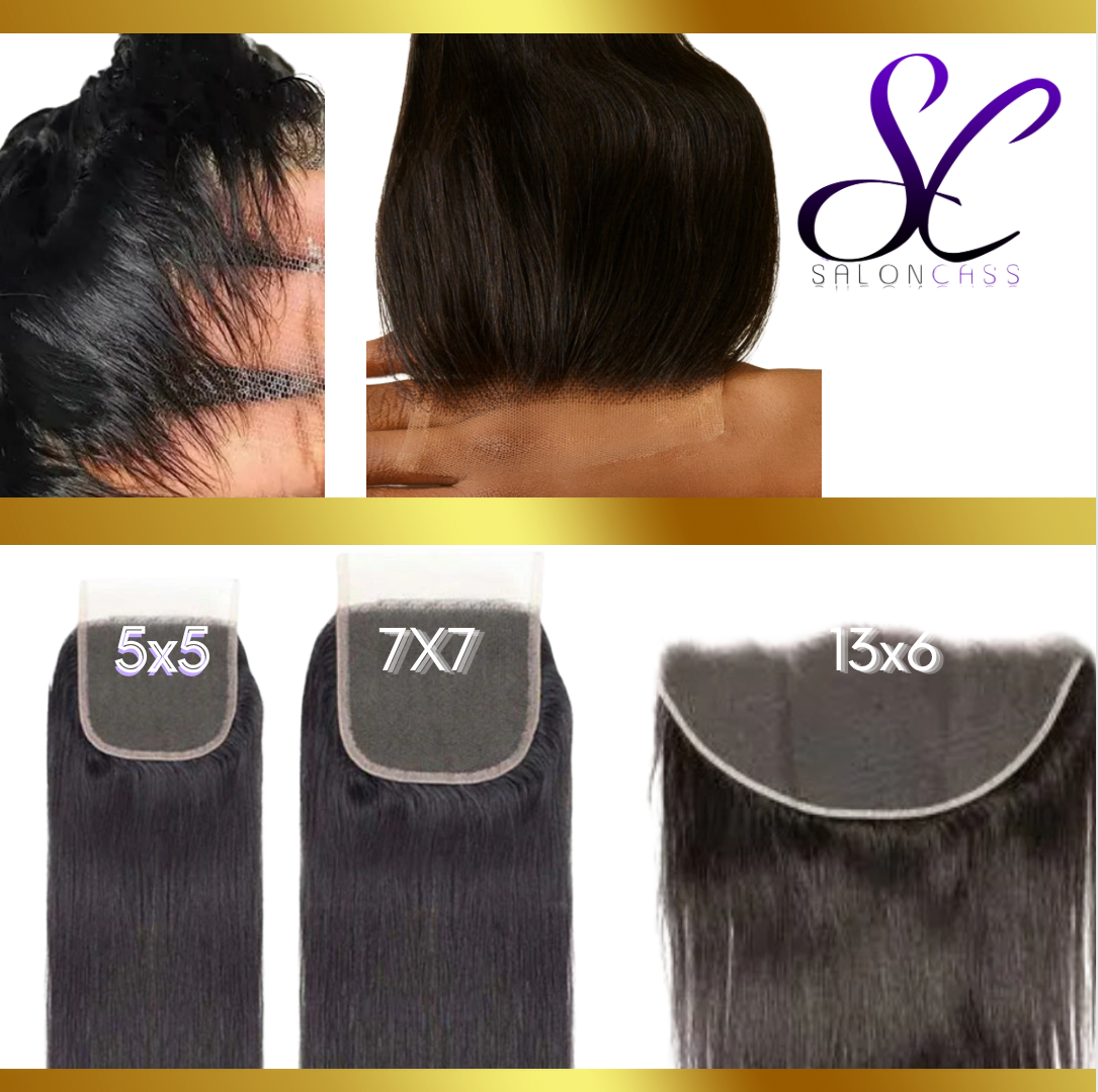Salon Cass 12A Brazilian HD Lace Closures & Frontals